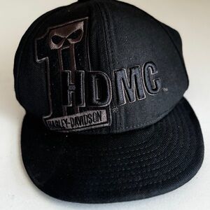 Harley-Davidson Black Skull Snapback Hat